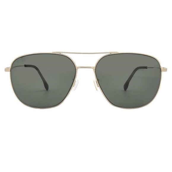 Hugo Boss Green Navigator Men's Sunglasses BOSS 1557/O/F/S 0AOZ/QT 62 - Picture 1 of 5